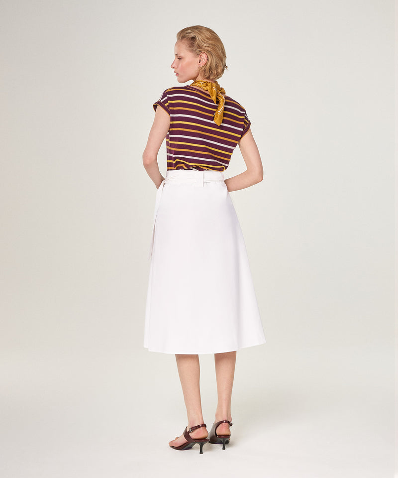 Falda - Blanco - Mujer