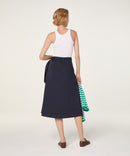 Falda - Azul Marino - Mujer