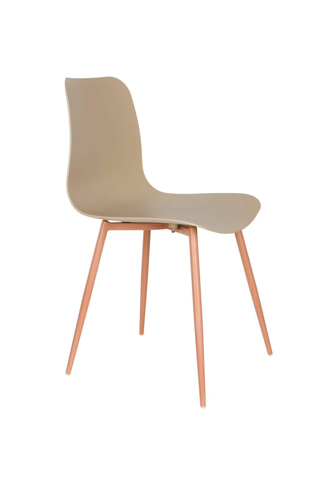 Leon - Dining Room Chair - Steel - Beige
