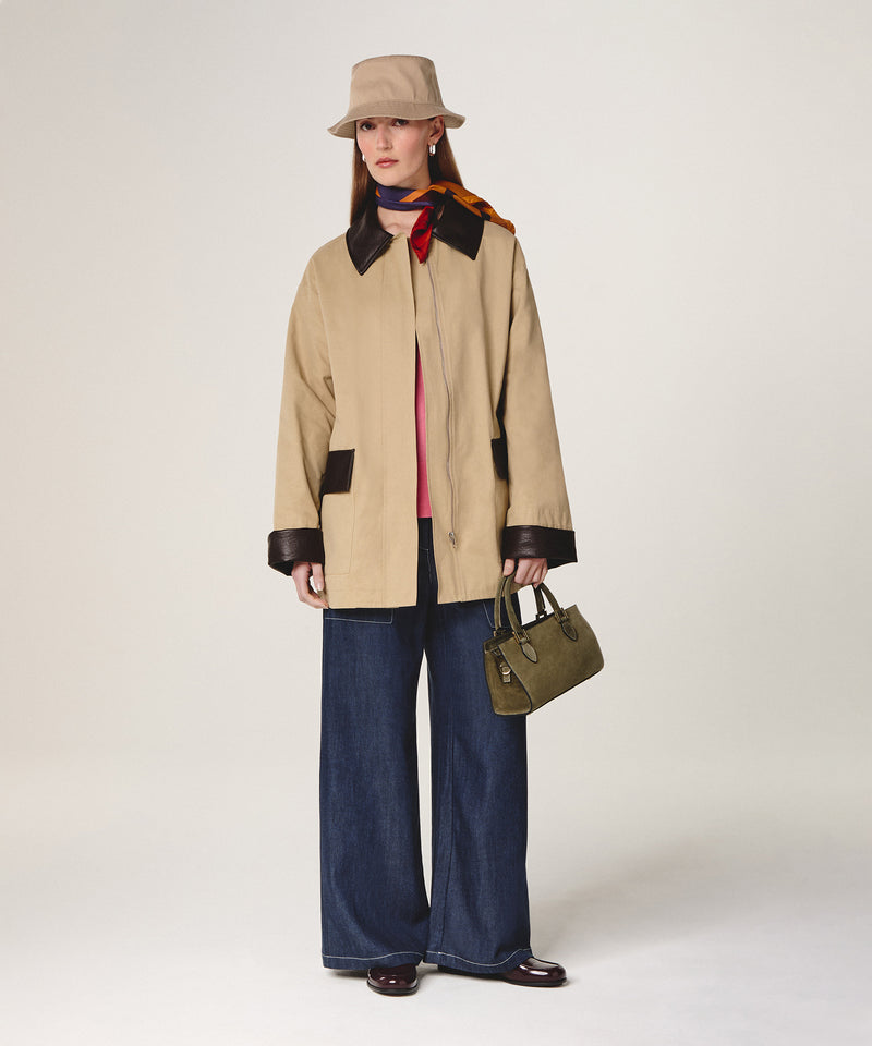 Abrigo - Beige oscuro - Mujer