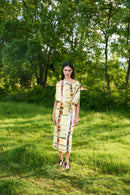 Robe Italien Batik Jaune