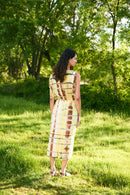 Robe Italien Batik Jaune