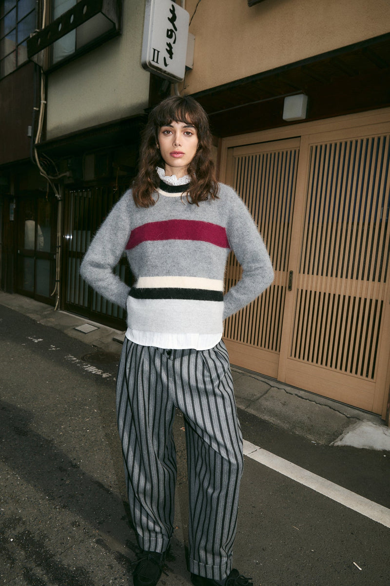 Pull Nagoya Maille Gris