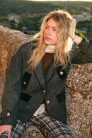 Manteau Dakota Shetland Anthracite