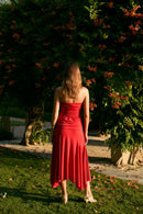 Robe Corina Maille Rouge