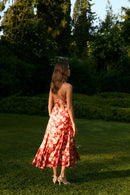 Robe Sirin Géranium Rouge