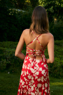 Robe Sirin Géranium Rouge