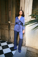 Veste Lion Jacquard Beztas Indigo