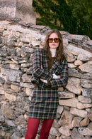 Veste Spencer Carreaux Violet