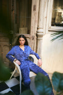 Veste Lion Jacquard Beztas Indigo