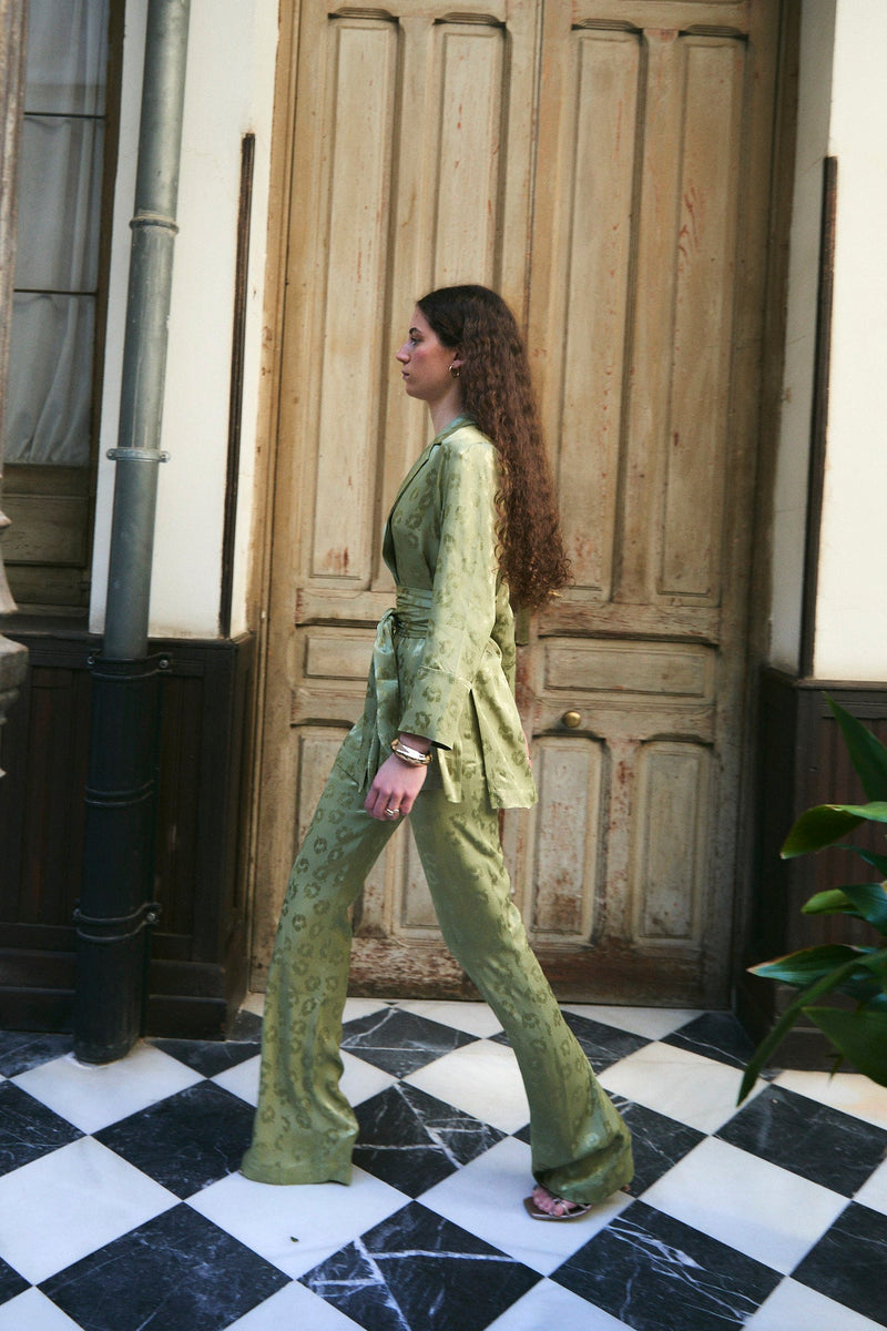 Veste Lion Jacquard Beztas Olive