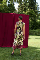 Robe Column Joana Framboise