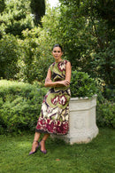 Robe Column Joana Framboise