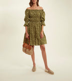 Palmina Dress - Lucky Khaki