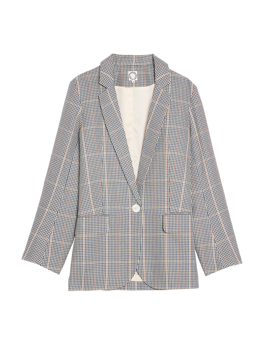 Bruna Jacket - Blue White Red