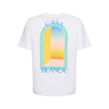 Casablanca - Camiseta L'Arche Gradient Pastel SS23 - Blanco