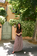 Robe Maria Combiné Marron