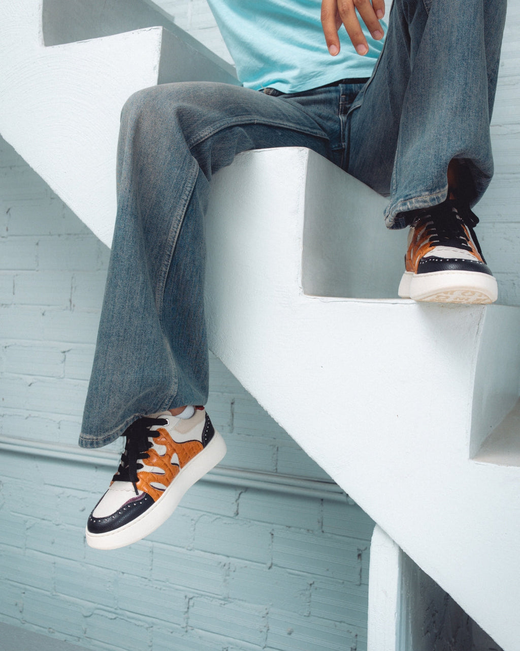 Sneakers Brava - Orange
