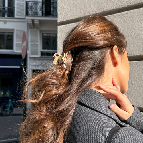 Pince à Cheveux - Marron