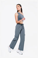 Pantalon Cargo - Blue Fog