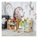 Bibliothèque & Étagère À Jouets Duo – Édition Limitée