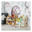 Bibliothèque & Étagère À Jouets Duo – Édition Limitée