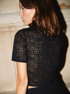 Top Dark Lace