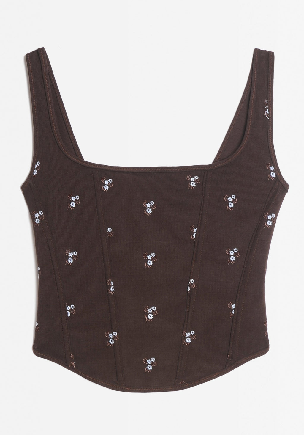 Adina Corset - Chestnut