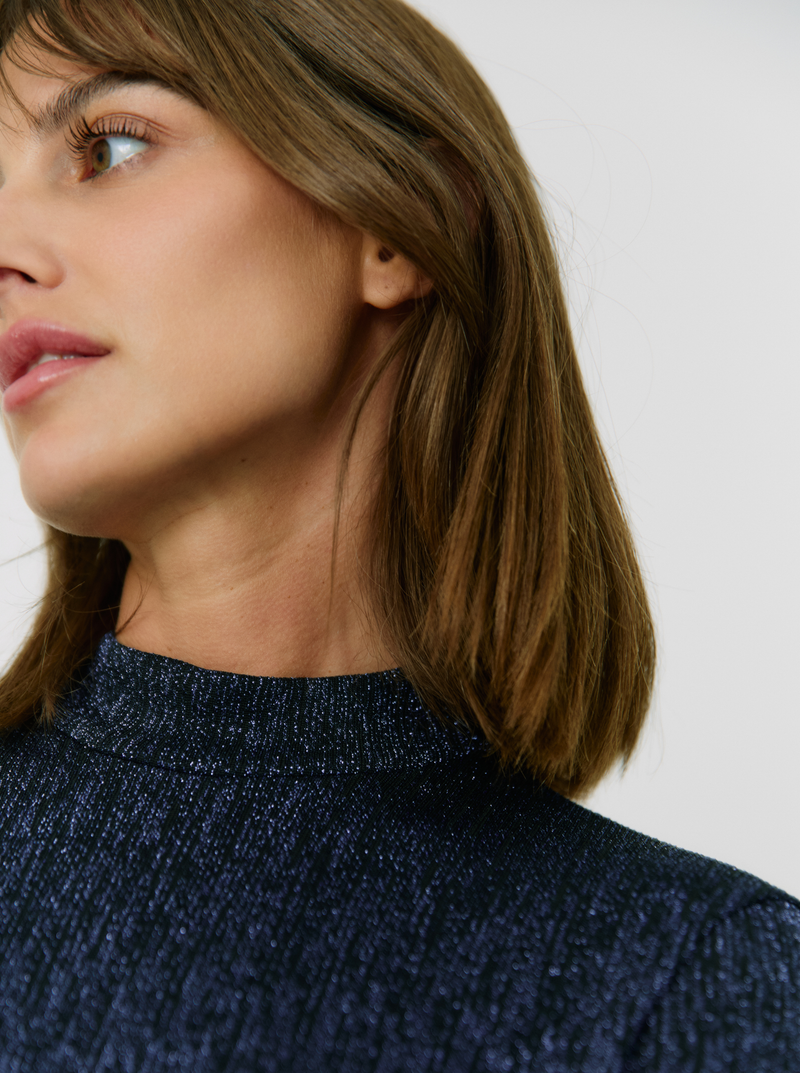 Robe Sparkle Blue Lurex