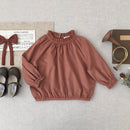 Blusa de henna Ramona - Selección Soor Ploom disponible en amaetc.com, concept store ecológico para niños