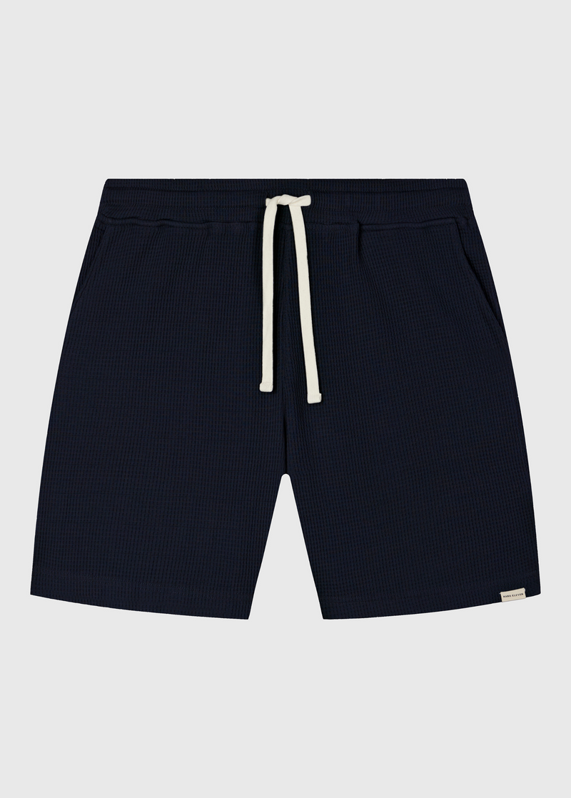 Short Waffle - Navy