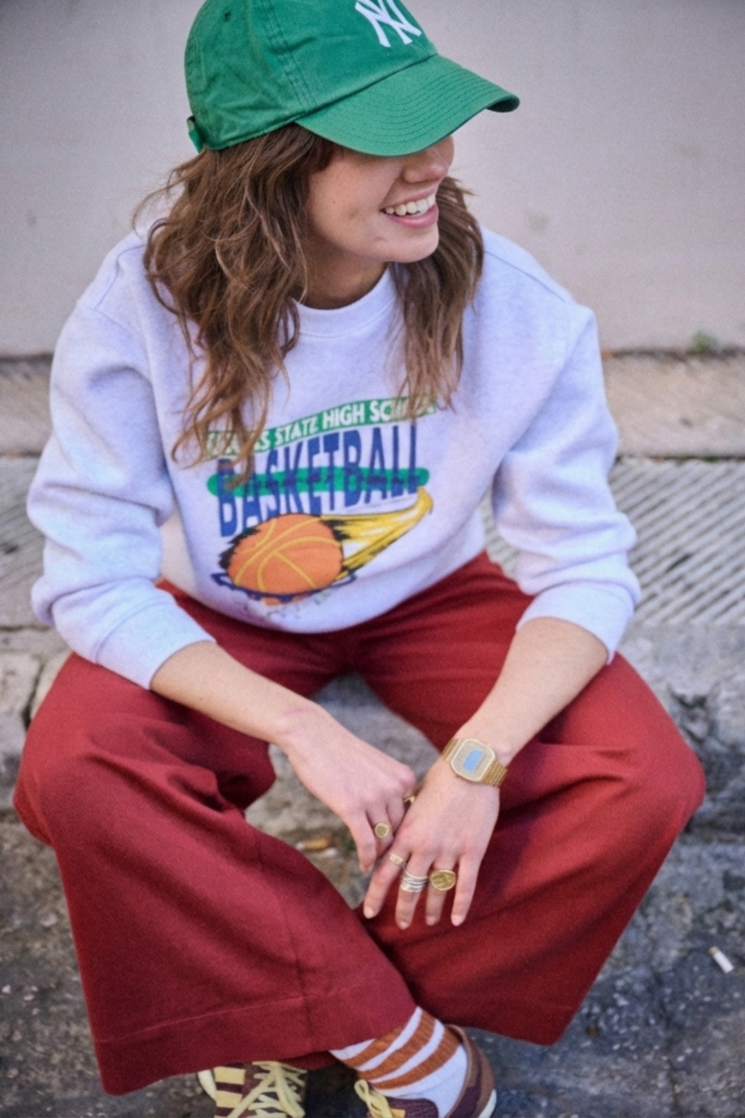 Pantalon Palmire - Rouge Carmin