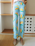 Jony Sky Blue & Banana Jeans