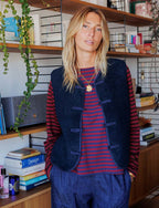Gilet Blu Marino Gil