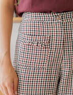 Pantalon À Carreaux Zita