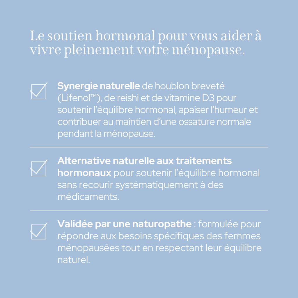 Cure Ménopause