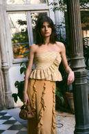 Top Lola Lamé Or