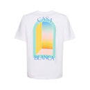 T-Shirt L'Arche Gradient Pastel Ss23 - Casablanca - Blanc