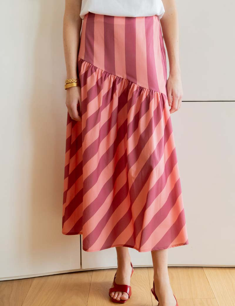 Jupe Rose & Blush Moki