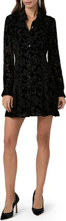 Desano Shirt Dress - Black