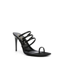 Sandales - Saint Laurent Jerry 95 Satin - Black