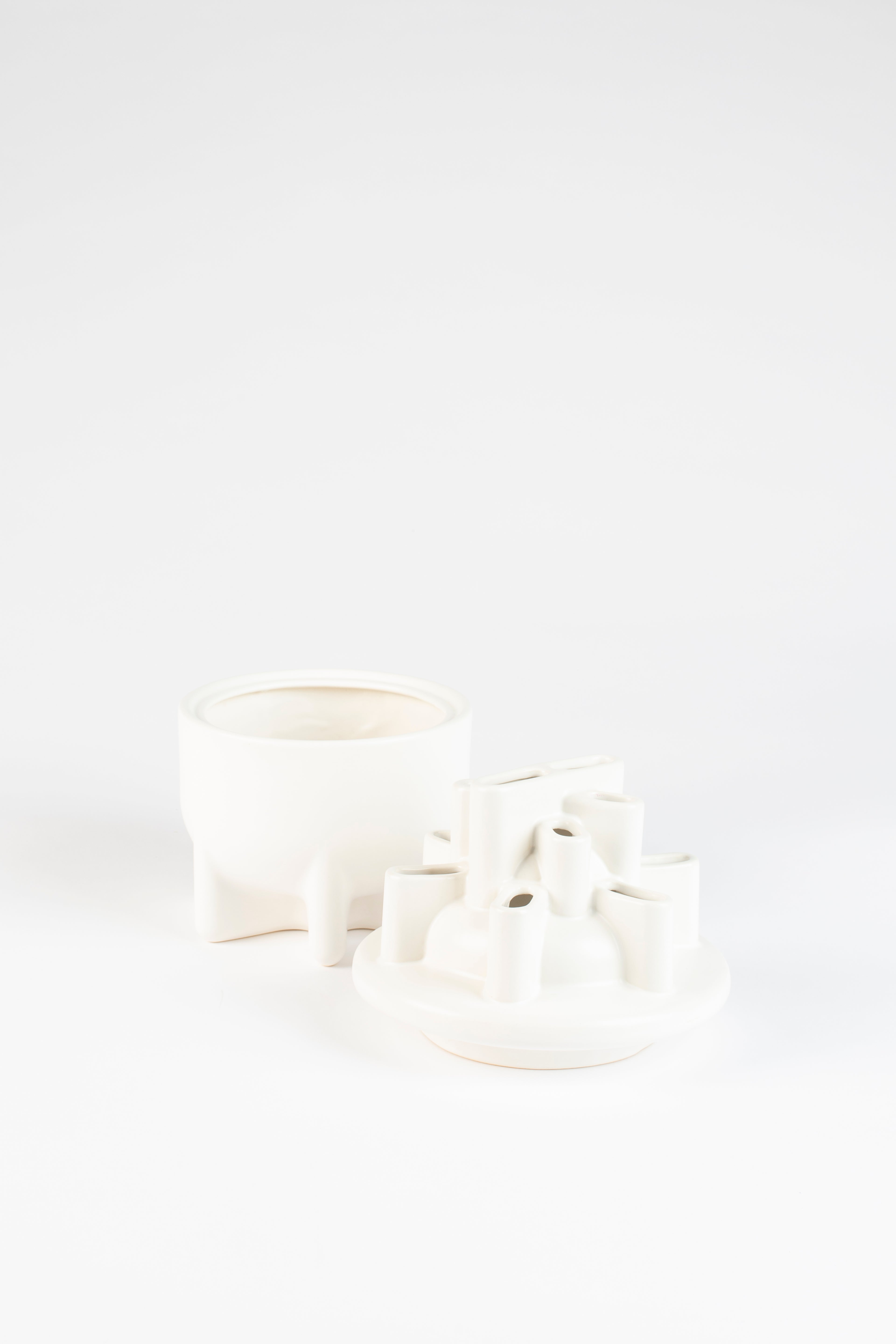 Basin S - Vase - Ceramic - White