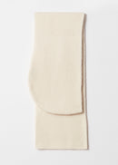 Collar Winchester Hood Scarf - White - Women