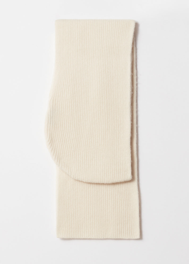 Collar Winchester Hood Scarf - White - Women