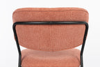 Jolien - Dining Chair - Upholstered - Black/Pink