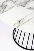Floris - Dining Room Table - Metal - Black/Gold