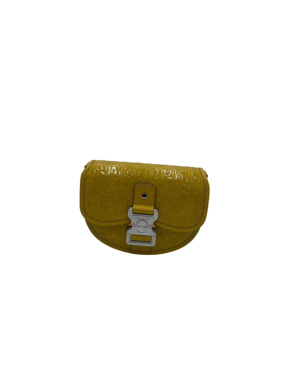 Sac Porté Épaule Christian Dior Saddle Messenger Cuir - Imprimé