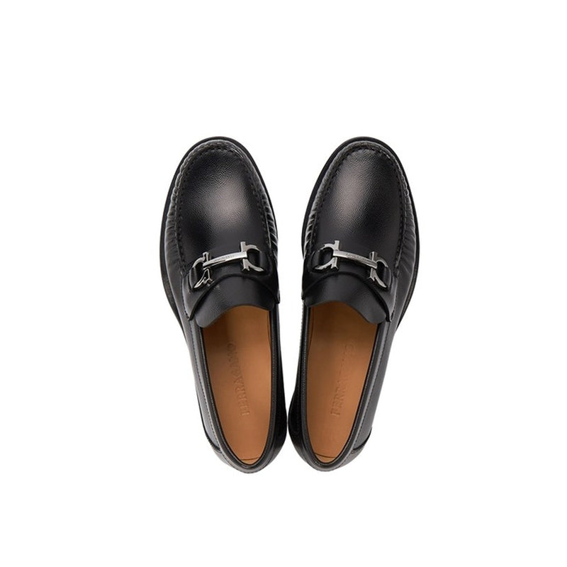 Mocassins - Salvatore Ferragamo Fort Leather - Black