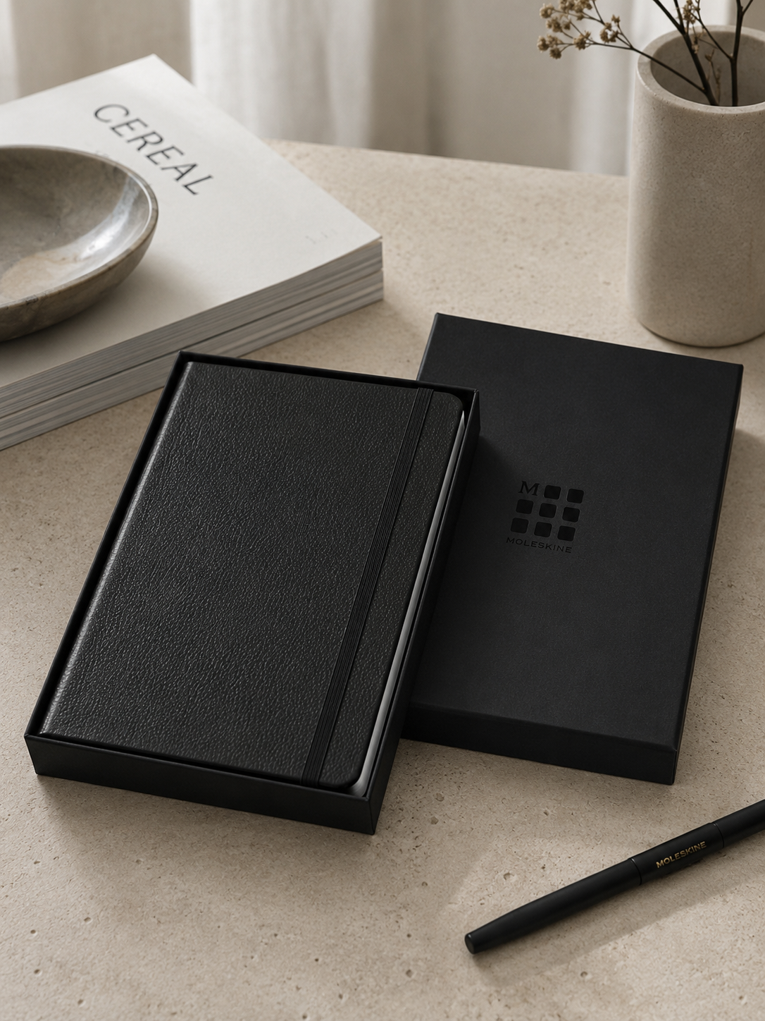 Ruled Notebook - Large - Black (Tbc)