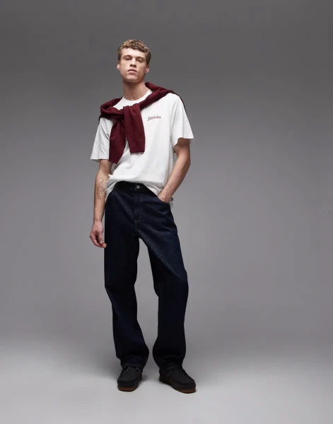 Dickies Wellsville Backprint T-Shirt In White - White